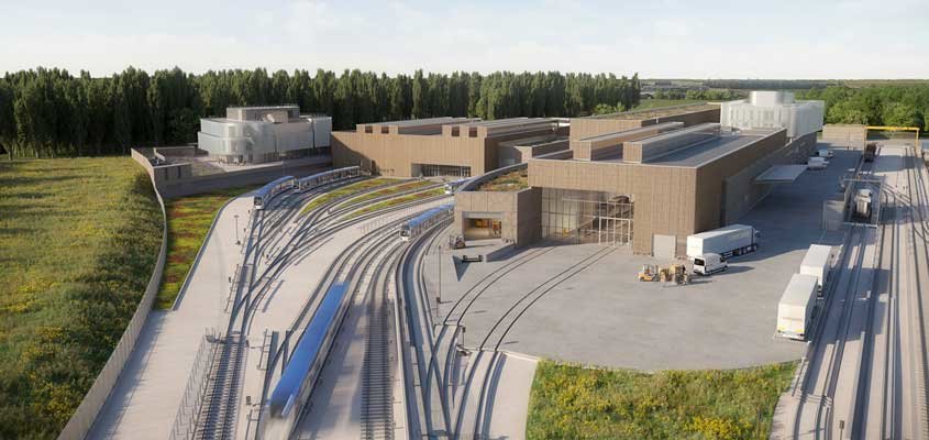 VINCI va réaliser le centre d’exploitation et de maintenance de la ligne 18 du Grand Paris Express à Palaiseau (91)